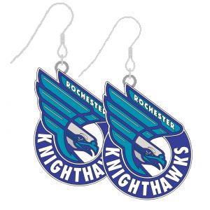 Rochester Knighthawks Earrings