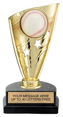 Baseball Banner Trophy w/3D Sport Ball