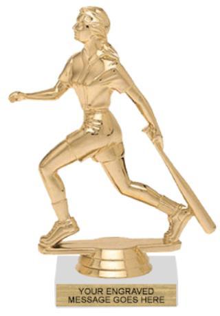 Figure on Marble Base Trophy