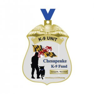 Chesapeake K9 Unit Medal