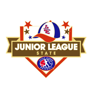 Baseball Junior League State Pin