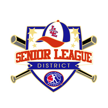 Baseball Senior League District Pin