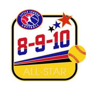 Softball 8-9-10 All-Star Pin