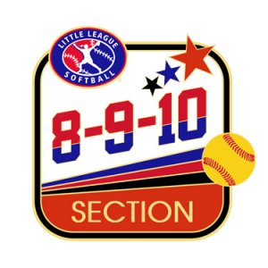 Softball 8-9-10 Section Pin