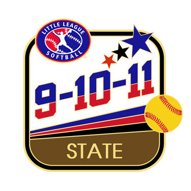 Softball 9-10-11 State Pin