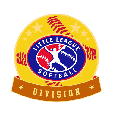 Softball Little League Division Pin