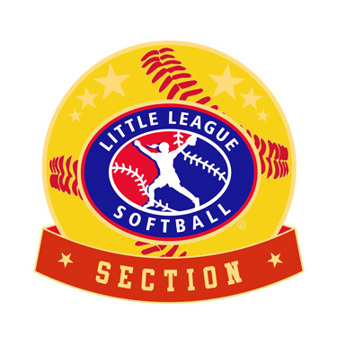 Softball Little League Section Pin