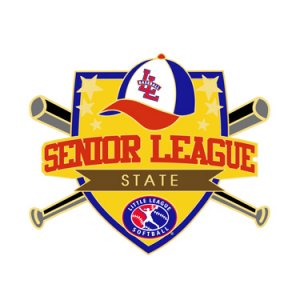 Softball Senior League State Pin